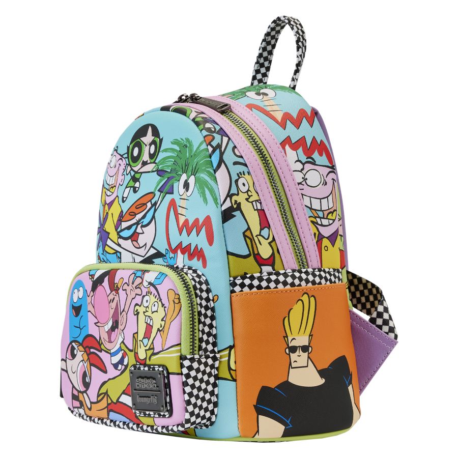 Pop Weasel - Image 2 of Cartoon Network - Retro Collage Mini Backpack - Loungefly - Bags, Wallets & Purses - Image - Pop Weasel