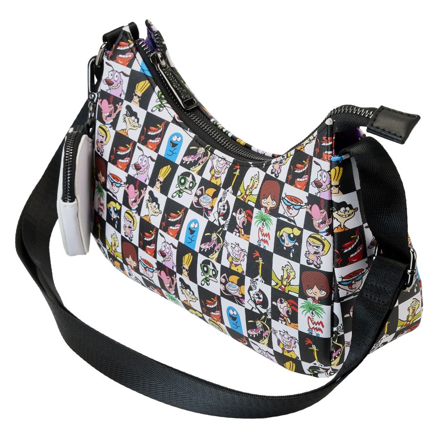 Pop Weasel - Image 2 of Cartoon Network - Retro Collage Crossbody with Pouch - Loungefly - Bags, Wallets & Purses - Image - Pop Weasel