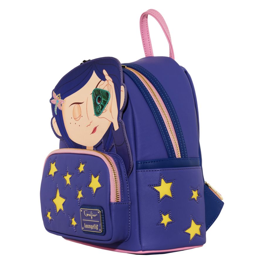 Pop Weasel - Image 3 of Coraline - Stars Cosplay Mini Backpack - Loungefly - Bags, Wallets & Purses - Image - Pop Weasel