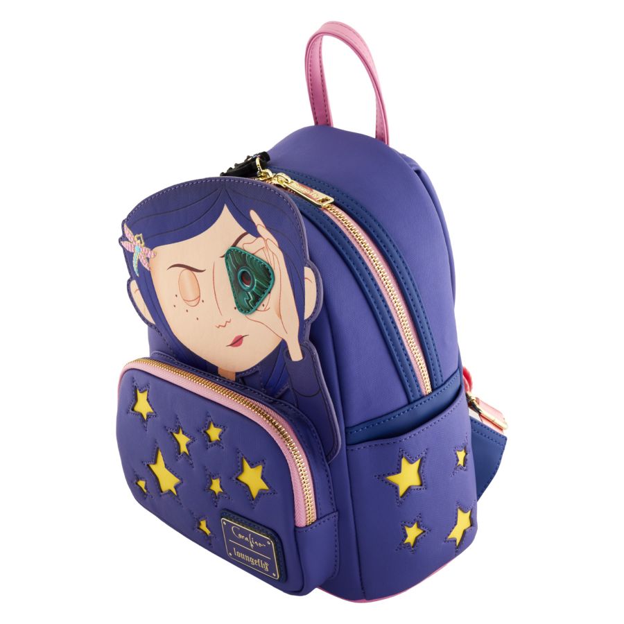 Pop Weasel - Image 5 of Coraline - Stars Cosplay Mini Backpack - Loungefly - Bags, Wallets & Purses - Image - Pop Weasel