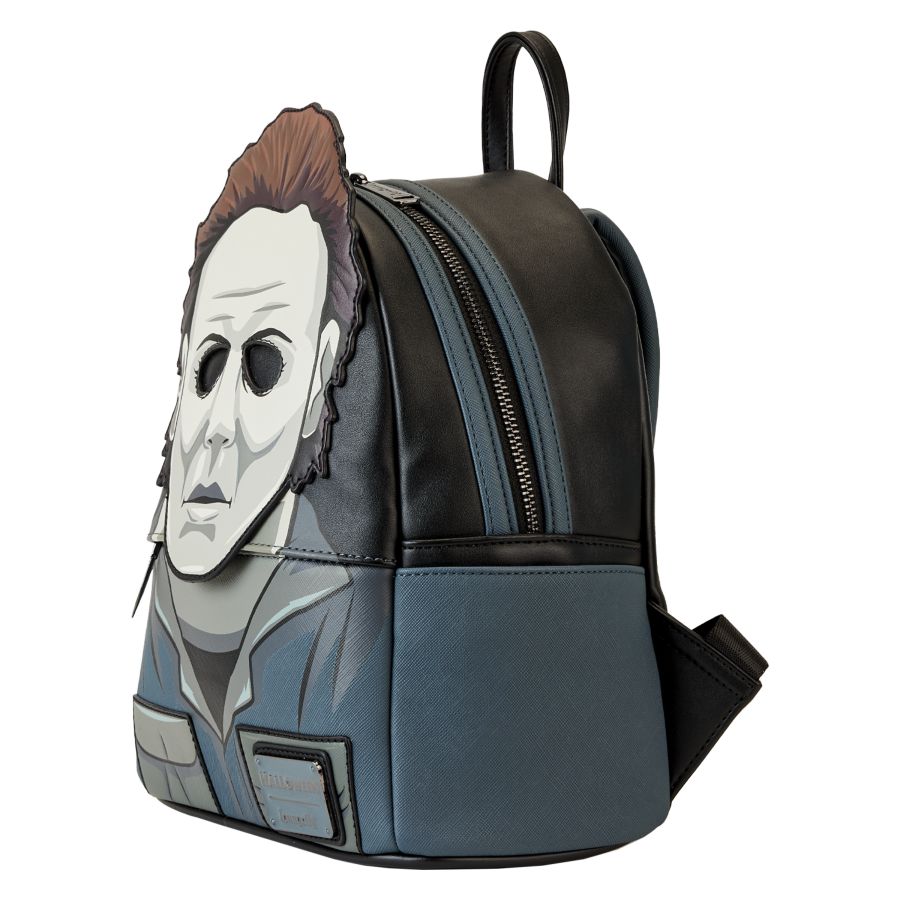 Pop Weasel - Image 3 of Halloween - Michael Myers Cosplay Mini Backpack - Loungefly - Bags, Wallets & Purses - Image - Pop Weasel