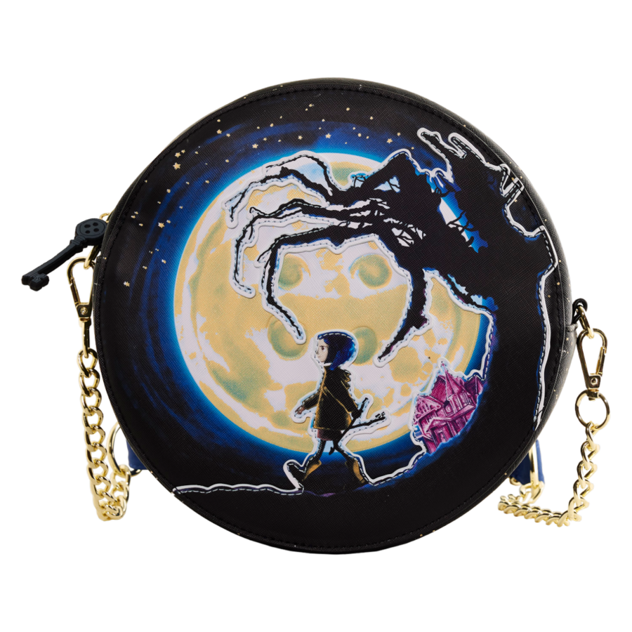 Pop Weasel Image of Coraline - Moon Crossbody Bag - Loungefly - Bags, Wallets & Purses - Image - Pop Weasel