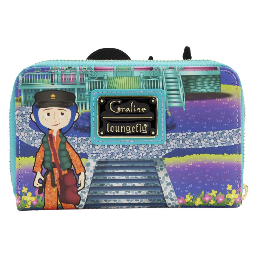 Pop Weasel - Image 5 of Coraline - House Glow Zip Purse - Loungefly - Bags, Wallets & Purses - Image - Pop Weasel