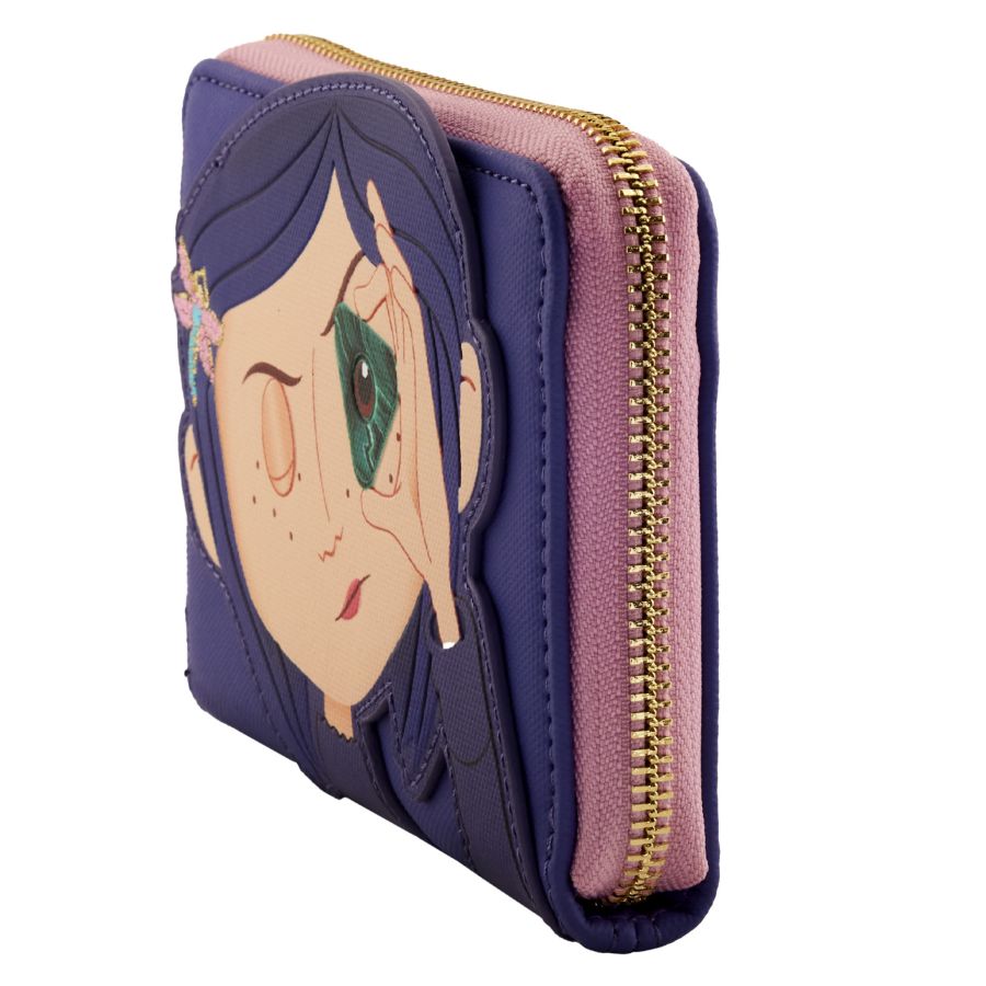 Pop Weasel - Image 2 of Coraline - Stars Cosplay Zip Around Wallet - Loungefly - Bags, Wallets & Purses - Image - Pop Weasel