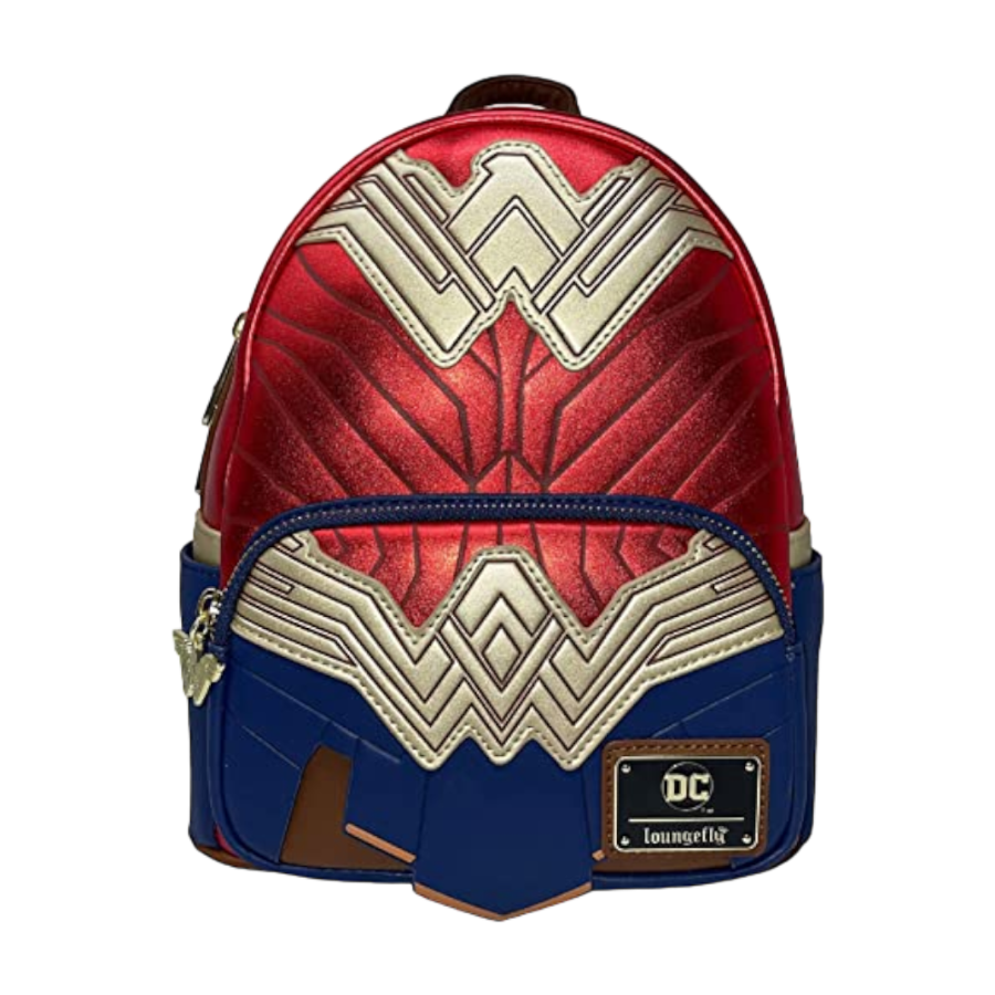 Pop Weasel Image of DC - Wonder Woman Cosplay US Exclusive Mini Backpack [RS] - Loungefly - Bags, Wallets & Purses - Image - Pop Weasel