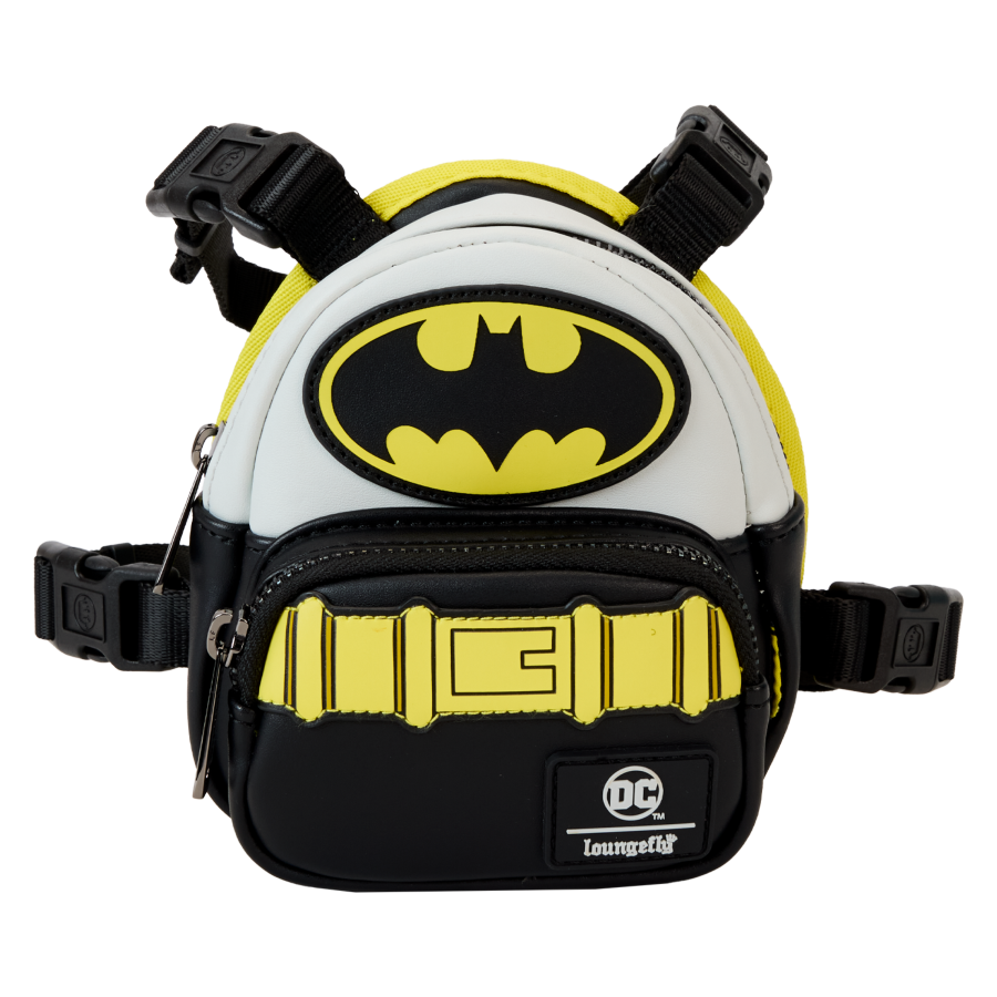 DC Comics - Batman: 85th Anniversary Mini Backpack Harness (Small) - Loungefly - Bags, Wallets & Purses - Image - Pop Weasel