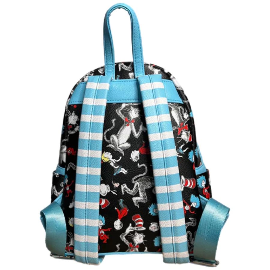 Pop Weasel - Image 2 of Dr Seuss - Cat in the Hat US Exclusive Mini Backpack [RS] - Loungefly - Bags, Wallets & Purses - Image - Pop Weasel