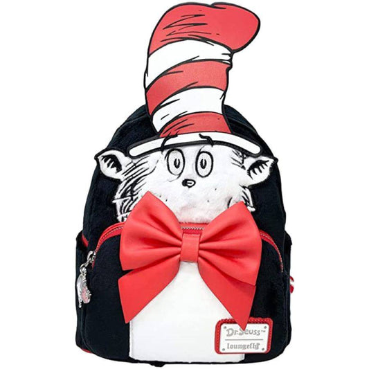 Dr Seuss - Cat in the Hat Faux Fur Cosplay Backpack [RS] - Loungefly