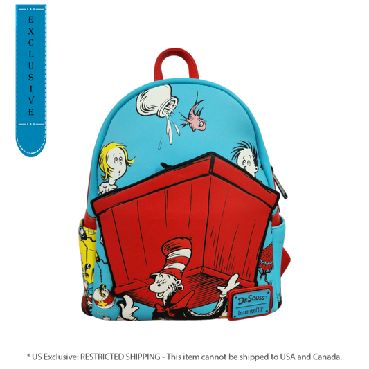 Dr Seuss - Thing 1 & 2 Box US Exclusive Mini Backpack [RS] - Loungefly