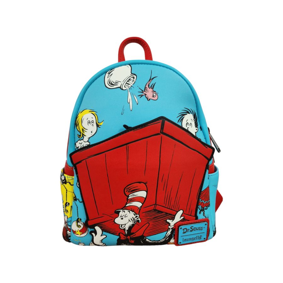 Dr Seuss - Thing 1 & 2 Box US Exclusive Mini Backpack [RS] - Loungefly - Bags, Wallets & Purses - Image - Pop Weasel