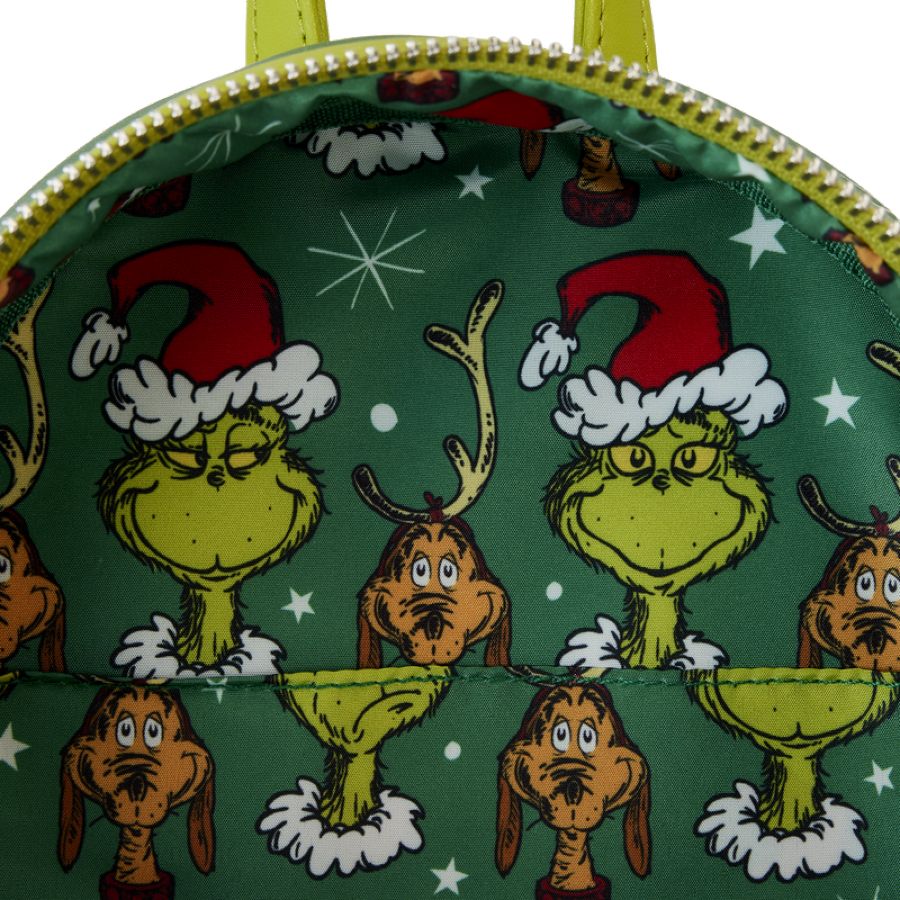 Pop Weasel - Image 4 of Dr Seuss - Dr. Seuss' How the Grinch Stole Christmas! Santa Cosplay Mini Backpack - Loungefly - Bags, Wallets & Purses - Image - Pop Weasel