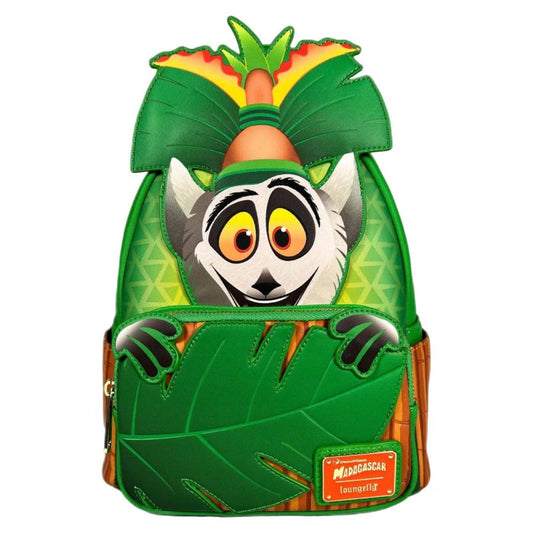 Pop Weasel - Image 2 of Madagasca - King Julien Cosplay US Exclusive Mini Backpack [RS] - Loungefly