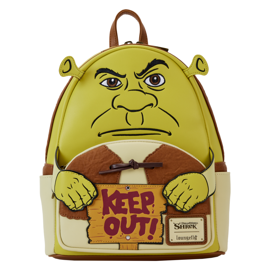 Shrek - Keep Out Cosplay Mini Backpack - Loungefly - Bags, Wallets & Purses - Image - Pop Weasel