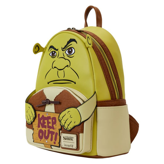 Image Pop Weasel - Image 2 of Shrek - Keep Out Cosplay Mini Backpack - Loungefly