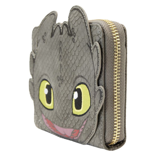 Pop Weasel - Image 2 of How to Train Your Dragon - Toothless Cosplay Zip Wallet - Loungefly