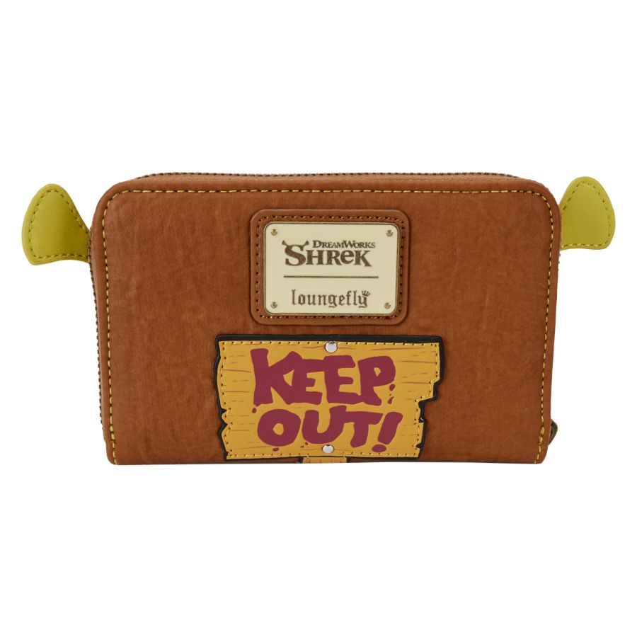 Image Pop Weasel - Image 3 of Shrek - Keep Out Cosplay Zip Wallet - Loungefly - Bags, Wallets & Purses - Image - Pop Weasel