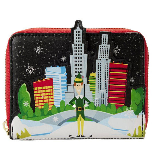 Pop Weasel Image of Elf - Buddy in Manhattan Zip Purse - Loungefly