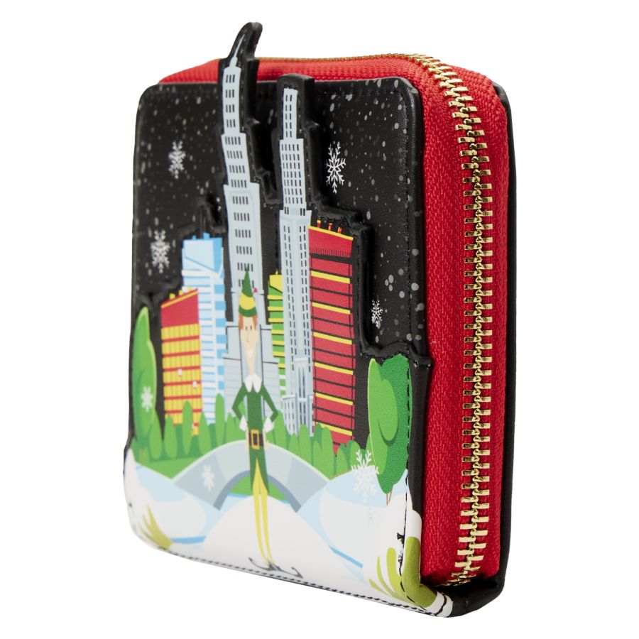 Pop Weasel - Image 2 of Elf - Buddy in Manhattan Zip Purse - Loungefly - Bags, Wallets & Purses - Image - Pop Weasel