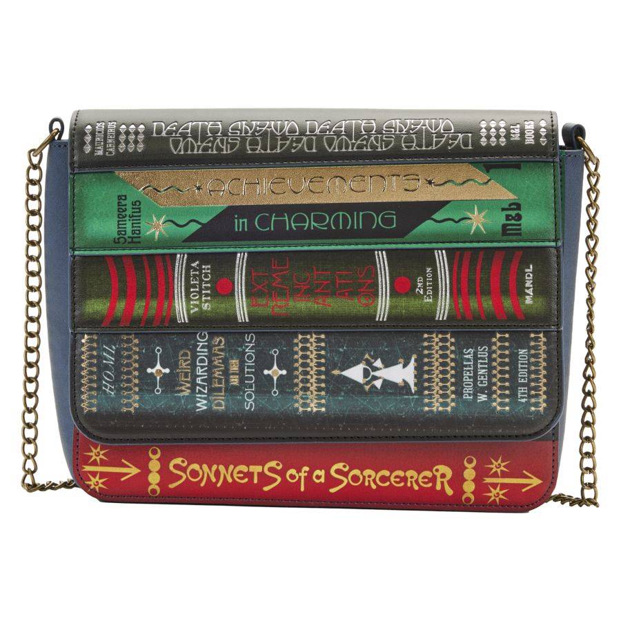 Pop Weasel Image of Fantastic Beasts: Secrets of Dumbledore - Magical Books Crossbody - Loungefly