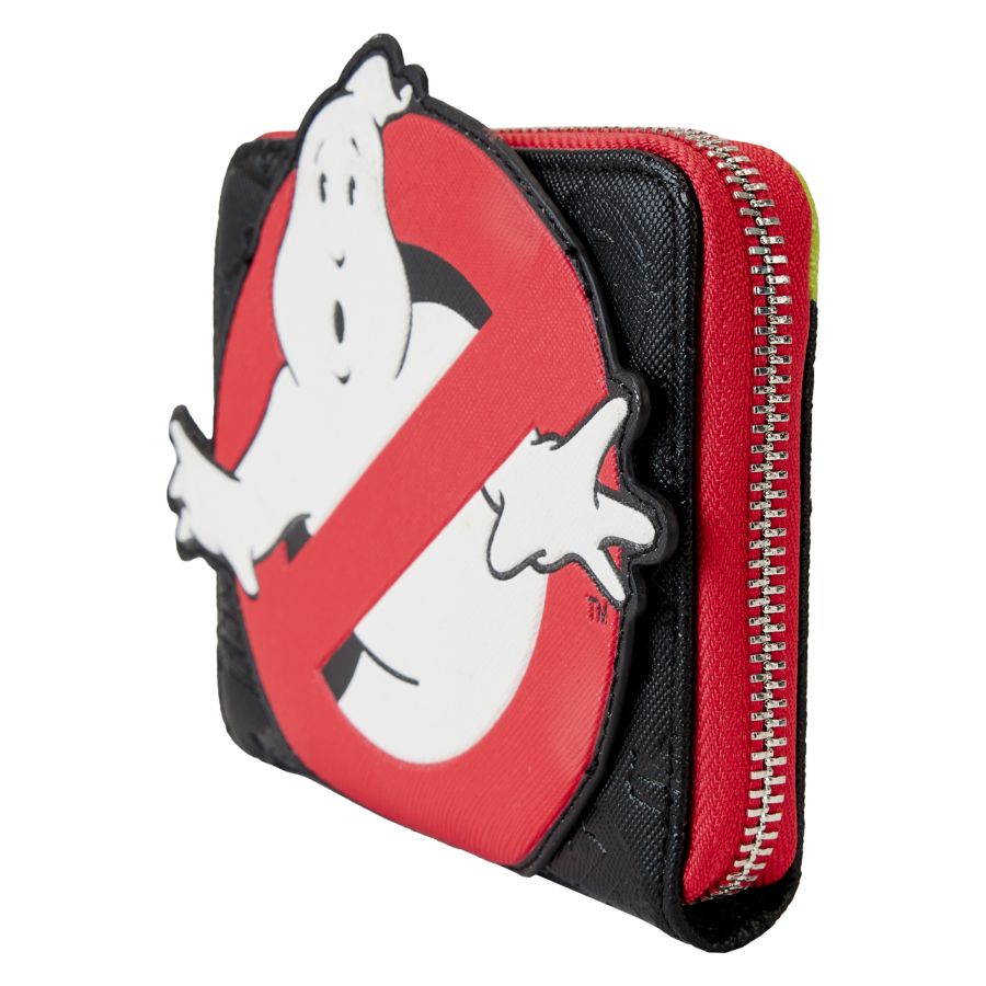 Pop Weasel - Image 2 of Ghostbusters - No Ghost Logo Zip Wallet - Loungefly - Bags, Wallets & Purses - Image - Pop Weasel