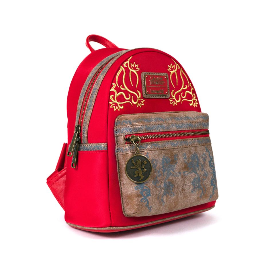 Pop Weasel - Image 2 of Game of Thrones - Cersei US Exclusive Mini Backpack [RS] - Loungefly - Bags, Wallets & Purses - Image - Pop Weasel