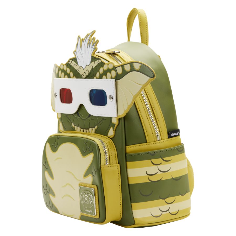 Pop Weasel - Image 4 of Gremlins - Stripe Pop! Mini Backpack with 3D Glasses - Loungefly