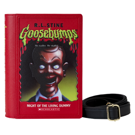 Pop Weasel Image of Goosebumps - Slappy Book Cover Crossbody - Loungefly