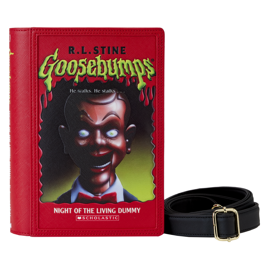 Pop Weasel Image of Goosebumps - Slappy Book Cover Crossbody - Loungefly - Bags, Wallets & Purses - Image - Pop Weasel