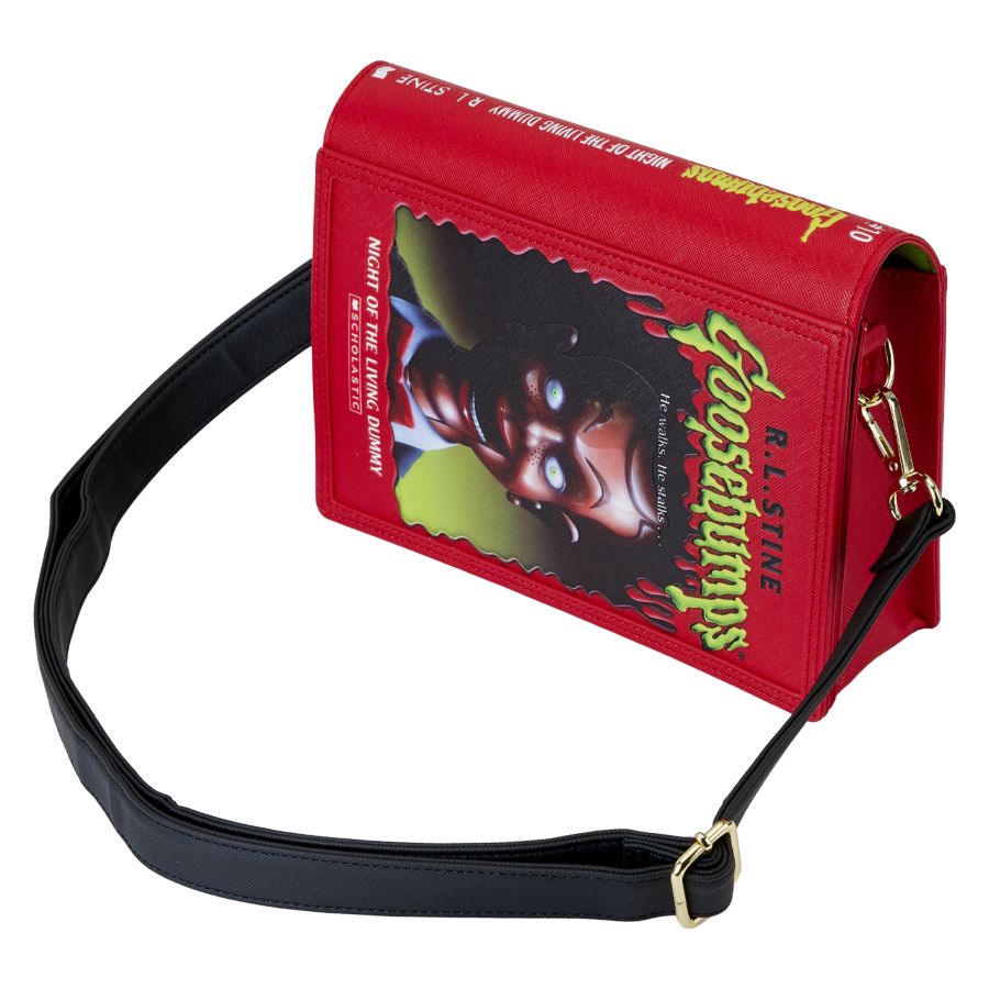 Pop Weasel - Image 3 of Goosebumps - Slappy Book Cover Crossbody - Loungefly - Bags, Wallets & Purses - Image - Pop Weasel