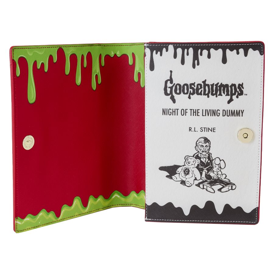 Pop Weasel - Image 5 of Goosebumps - Slappy Book Cover Crossbody - Loungefly - Bags, Wallets & Purses - Image - Pop Weasel