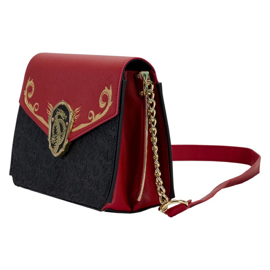 Pop Weasel - Image 2 of House Of The Dragon - All-Over Print House Targaryen Crossbody Bag - Loungefly - Bags, Wallets & Purses - Image - Pop Weasel