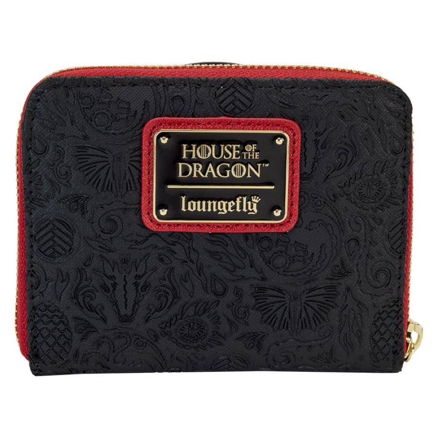 Pop Weasel - Image 3 of House Of The Dragon - All-Over Print House Targaryen Sigil Zip Around Wallet - Loungefly - Bags, Wallets & Purses - Image - Pop Weasel