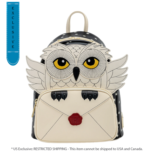 Pop Weasel Image of Harry Potter - Hedwig letter US Exclusive Mini Backpack [RS] - Loungefly