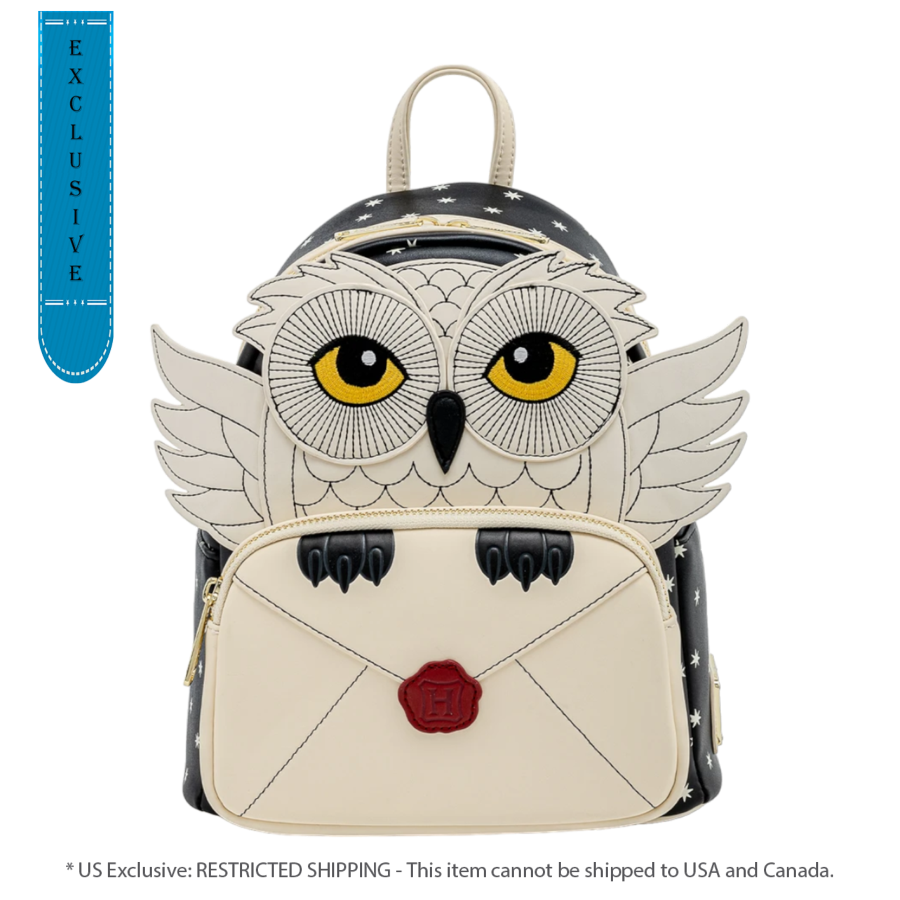 Pop Weasel Image of Harry Potter - Hedwig letter US Exclusive Mini Backpack [RS] - Loungefly - Bags, Wallets & Purses - Image - Pop Weasel