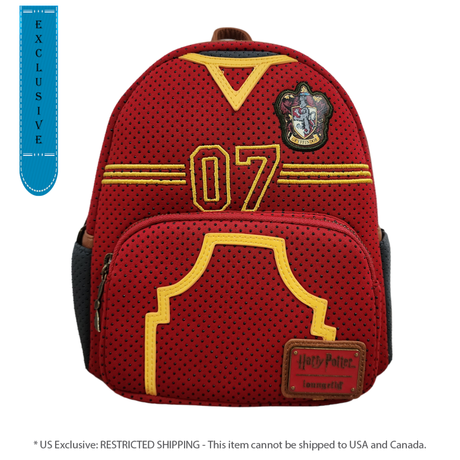 Pop Weasel Image of Harry Potter - Quidditch Uniform US Exclusive Mini Backpack [RS] - Loungefly - Bags, Wallets & Purses - Image - Pop Weasel