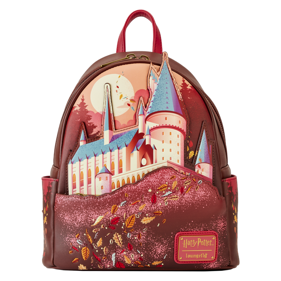 Pop Weasel Image of Harry Potter - Hogwarts Fall Mini Backpack - Loungefly - Bags, Wallets & Purses - Image - Pop Weasel