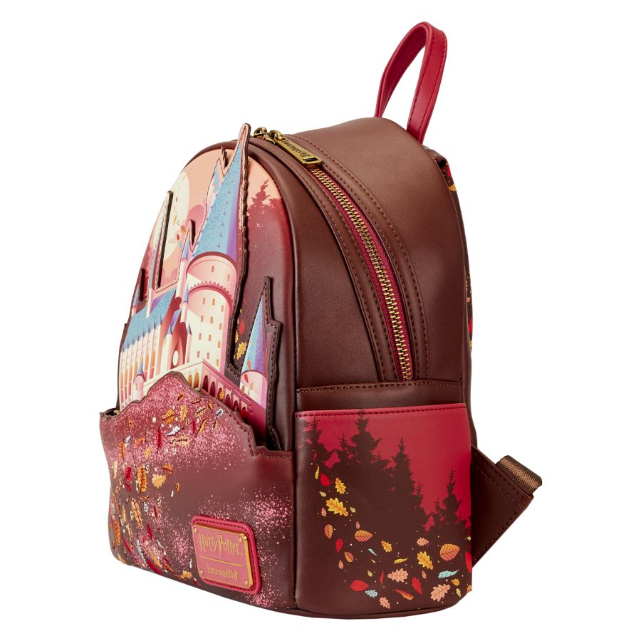 Pop Weasel - Image 2 of Harry Potter - Hogwarts Fall Mini Backpack - Loungefly - Bags, Wallets & Purses - Image - Pop Weasel