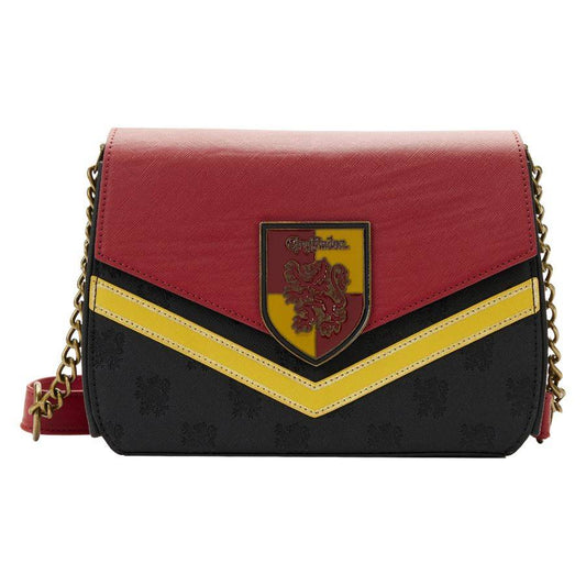 Pop Weasel Image of Harry Potter - Gryffindor Chain Strap Crossbody - Loungefly