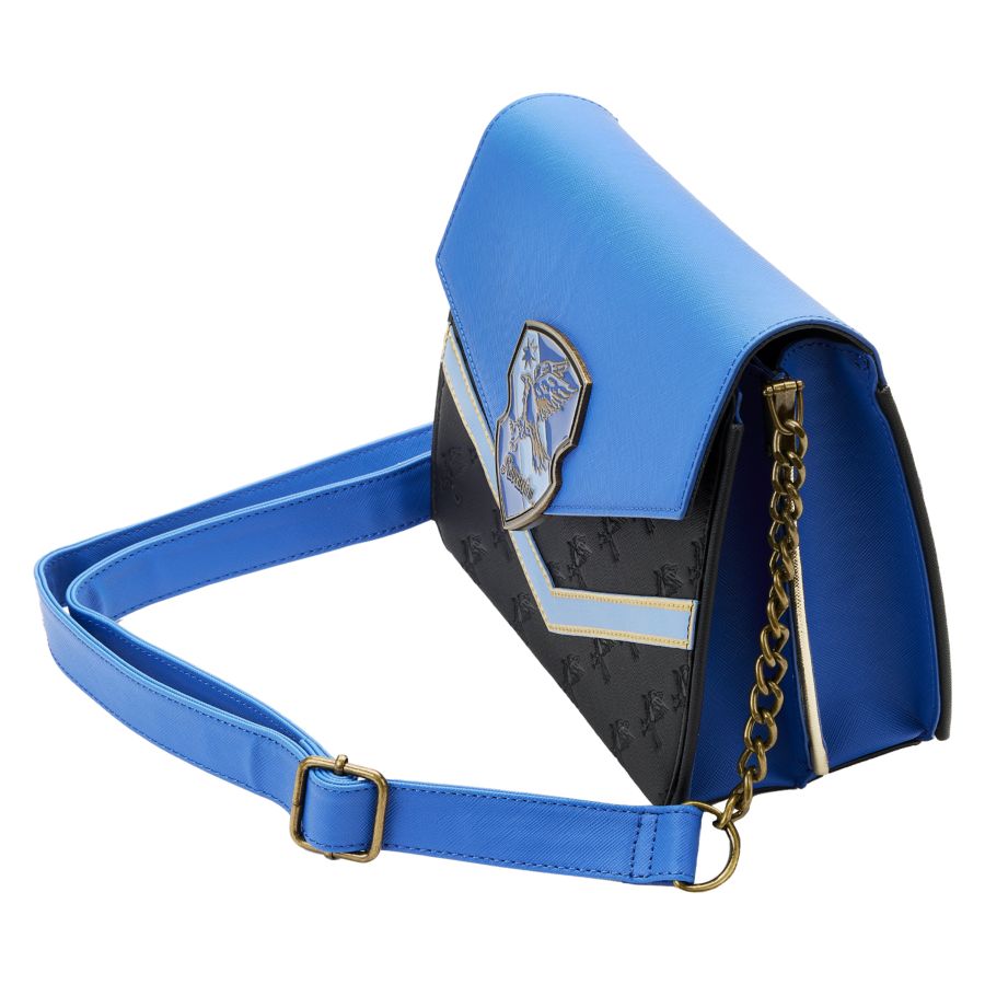 Pop Weasel - Image 3 of Harry Potter - Ravenclaw Chain Strap Crossbody - Loungefly - Bags, Wallets & Purses - Image - Pop Weasel