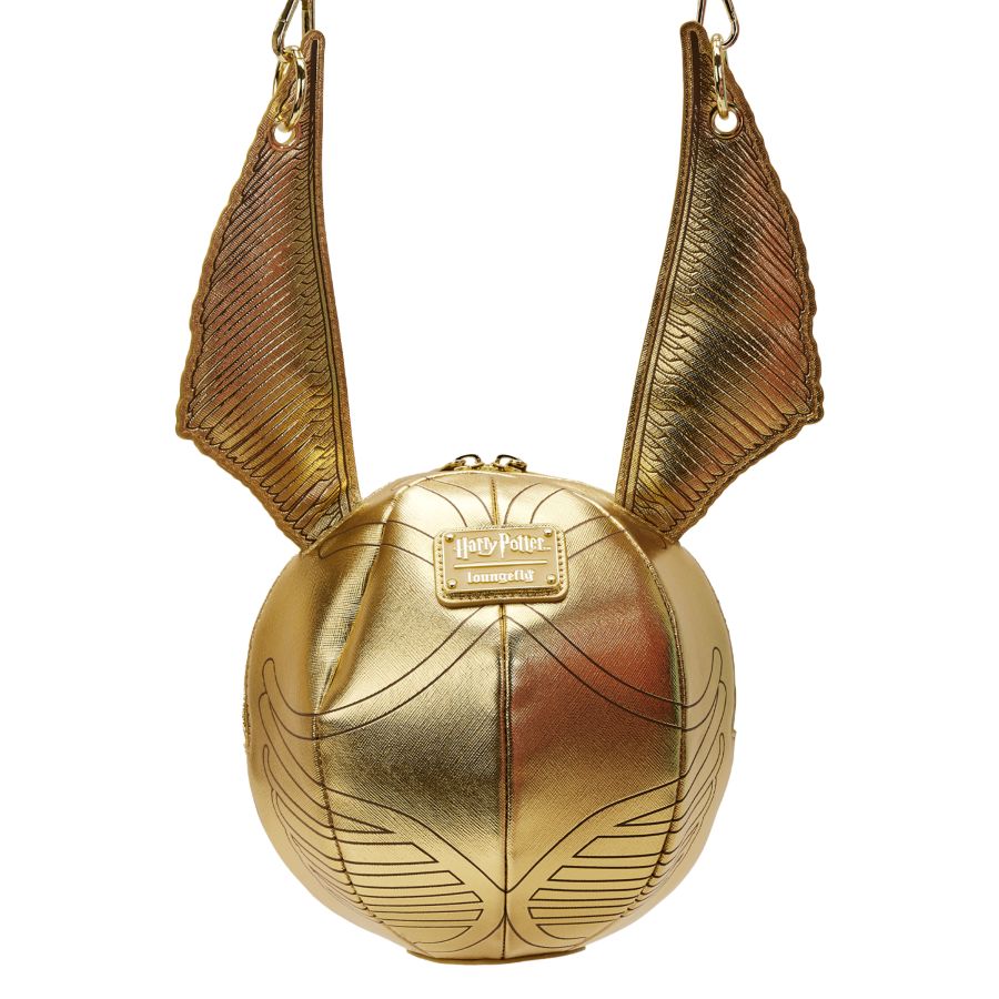 Pop Weasel - Image 4 of Harry Potter - Golden Snitch Crossbody - Loungefly - Bags, Wallets & Purses - Image - Pop Weasel