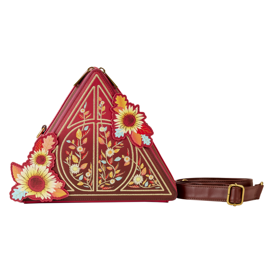 Pop Weasel Image of Harry Potter - Deathly Hallows Fall Crossbody - Loungefly - Bags, Wallets & Purses - Image - Pop Weasel