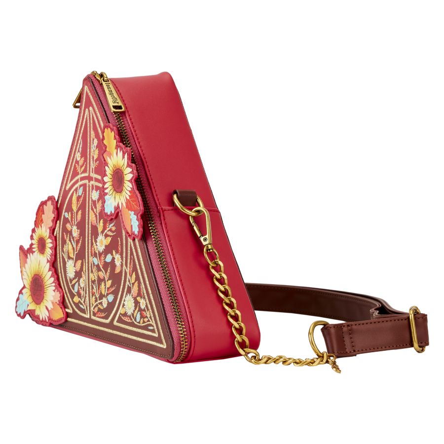 Pop Weasel - Image 2 of Harry Potter - Deathly Hallows Fall Crossbody - Loungefly - Bags, Wallets & Purses - Image - Pop Weasel