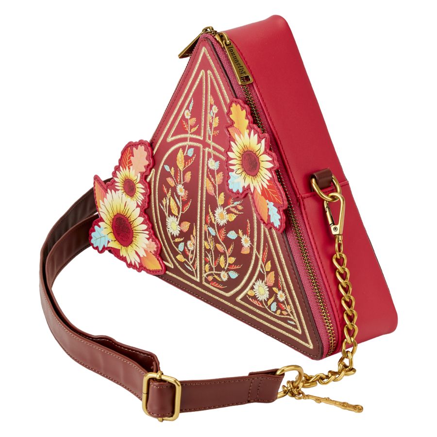 Pop Weasel - Image 3 of Harry Potter - Deathly Hallows Fall Crossbody - Loungefly - Bags, Wallets & Purses - Image - Pop Weasel