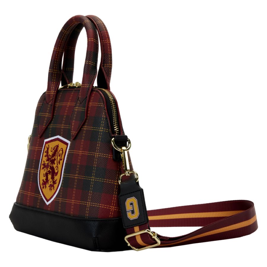 Pop Weasel - Image 2 of Harry Potter - Gryffindor Patch Varsity Plaid Crossbody Bag - Loungefly - Bags, Wallets & Purses - Image - Pop Weasel