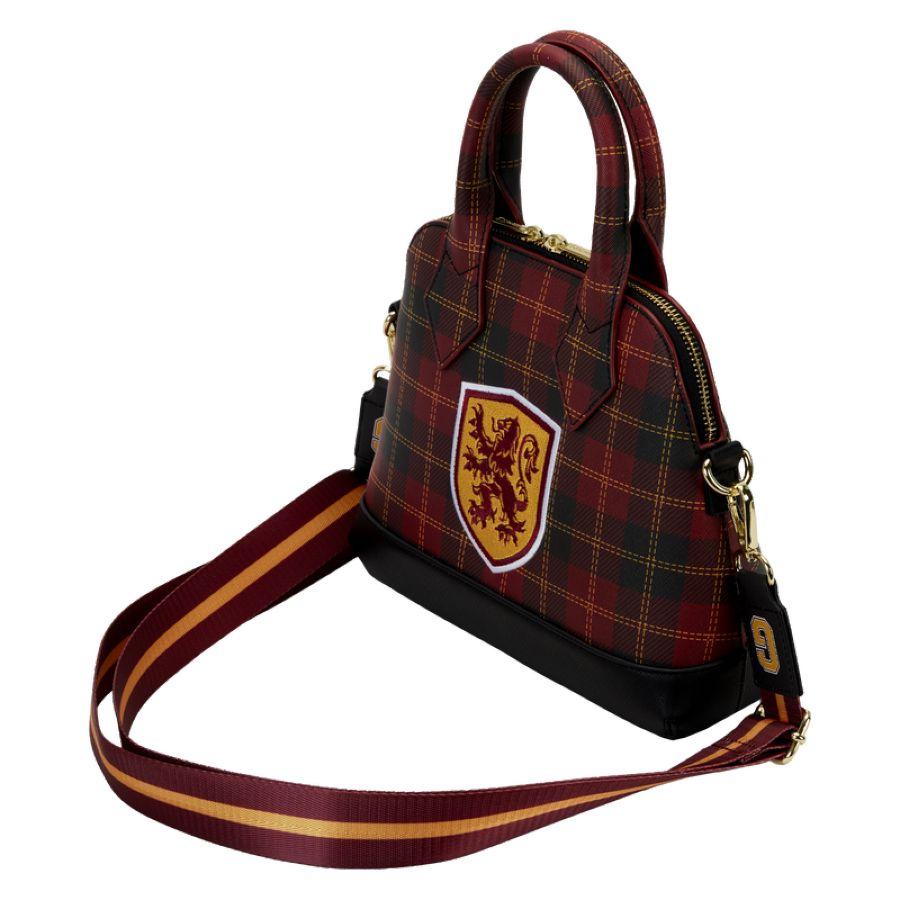 Pop Weasel - Image 3 of Harry Potter - Gryffindor Patch Varsity Plaid Crossbody Bag - Loungefly - Bags, Wallets & Purses - Image - Pop Weasel