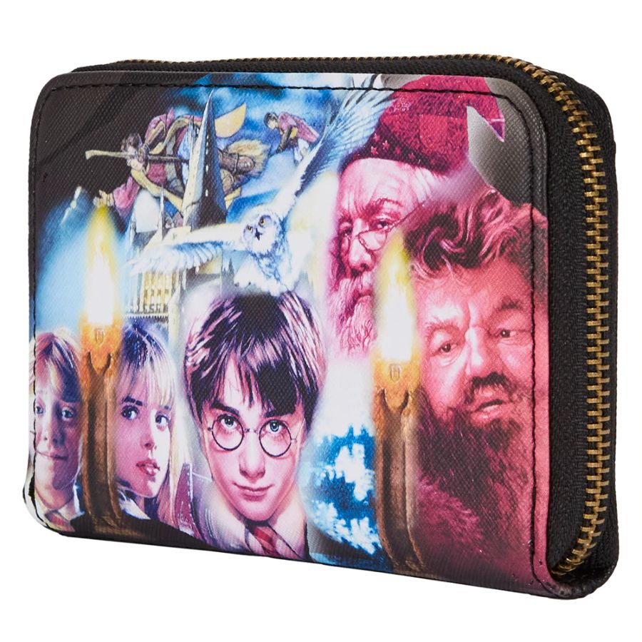 Pop Weasel - Image 2 of Harry Potter - Sorcerer's Stone Zip Purse - Loungefly