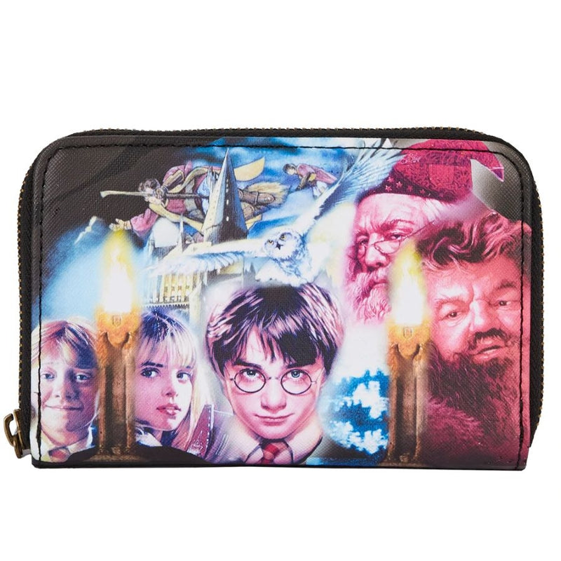 Loungefly Harry Potter Golden Hogwarts Cross Body Bag With Pouch - Comic  Spot