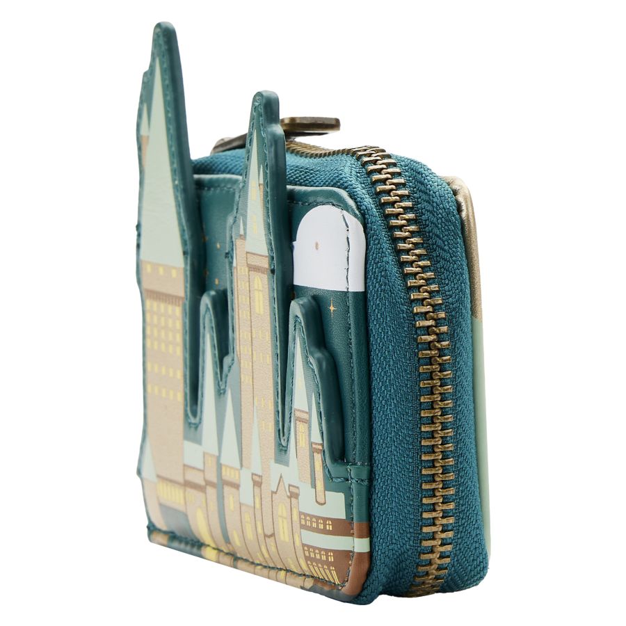 Pop Weasel - Image 2 of Harry Potter - Golden Hogwarts Accordion Purse - Loungefly - Bags, Wallets & Purses - Image - Pop Weasel