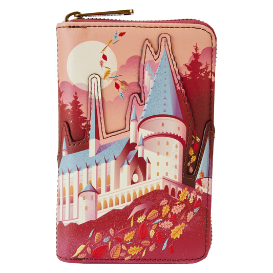 Pop Weasel Image of Harry Potter - Hogwarts Fall Zip Wallet - Loungefly