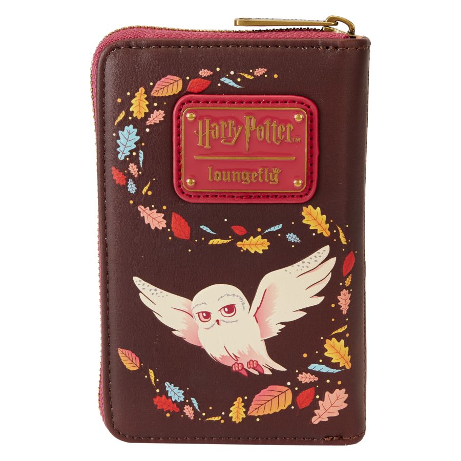 Pop Weasel - Image 3 of Harry Potter - Hogwarts Fall Zip Wallet - Loungefly - Bags, Wallets & Purses - Image - Pop Weasel